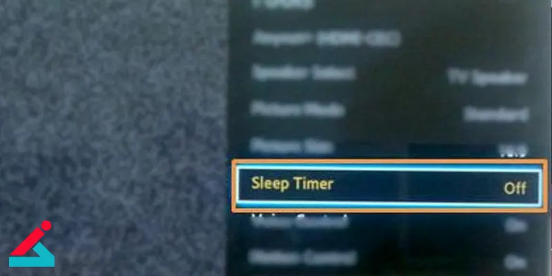 تنظیم تایمر تلویزیون برای یک ساعت