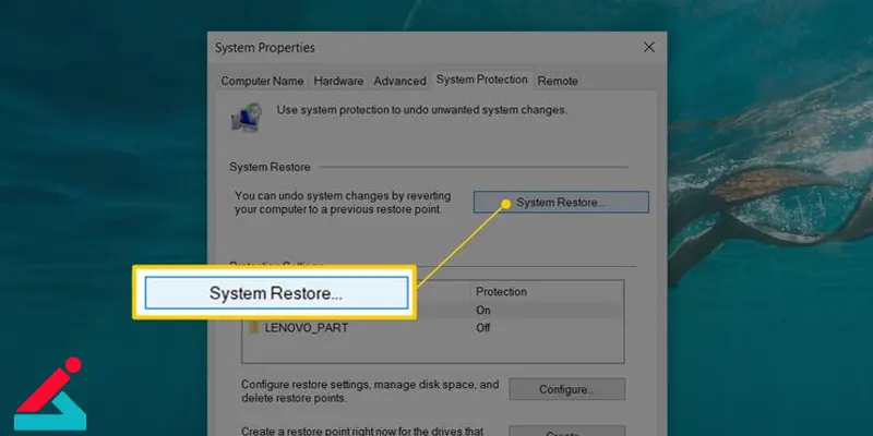 چگونه از سیستم ریستور ویندوز استفاده کنیم؟
